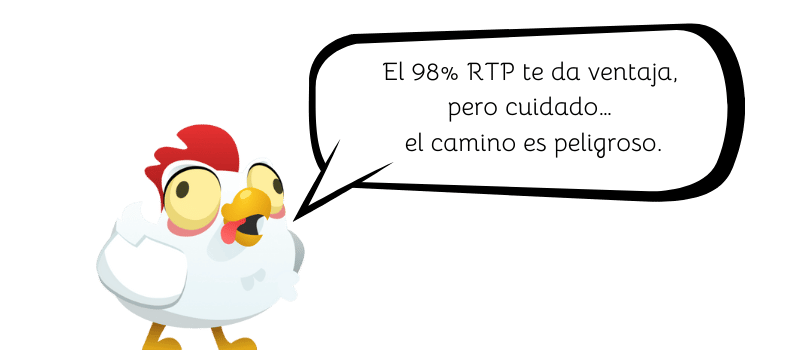 El pollo del juego propone jugar.